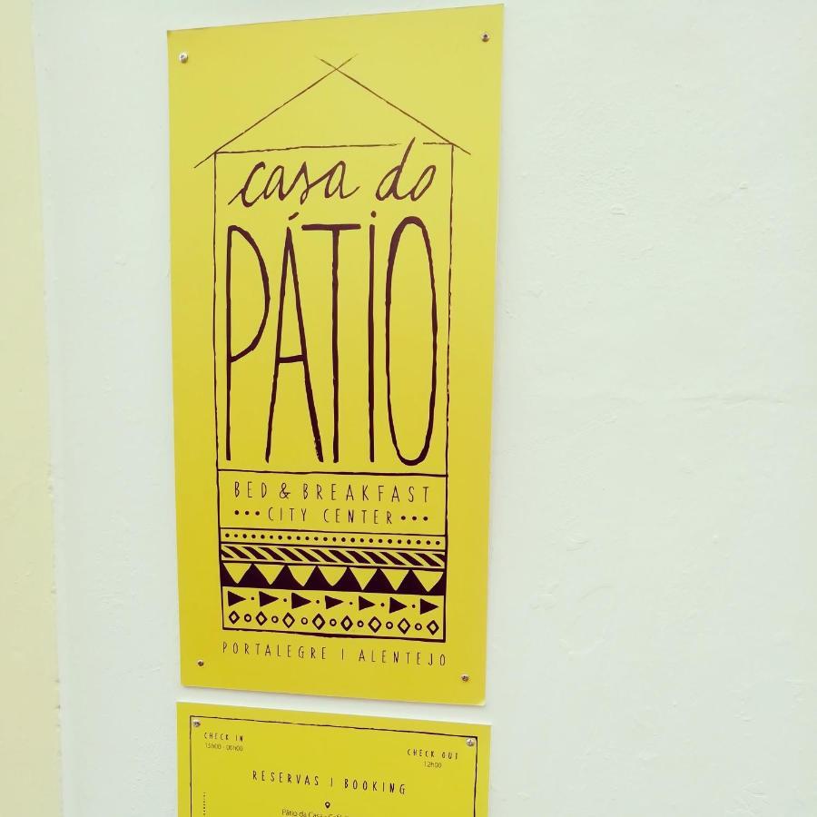 Casa Do Patio- Bed & Breakfast- City Center Portalegre Zewnętrze zdjęcie